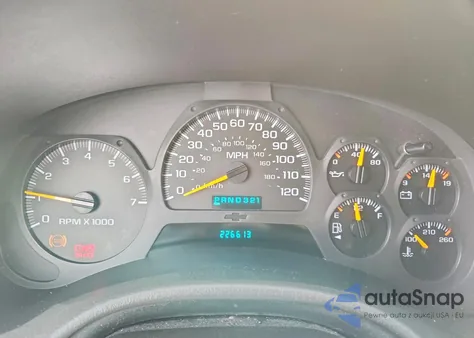 2002 Chevrolet Trailblazer Ext z USA, uszkodzony, nr VIN 1GNET16S726109428